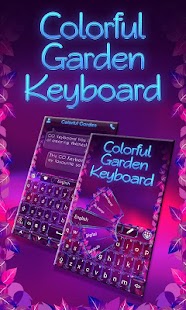 Colorful Garden Go Keyboard Screenshots 0
