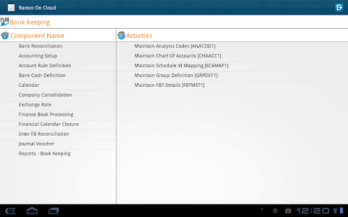 Ramco ERP Android App