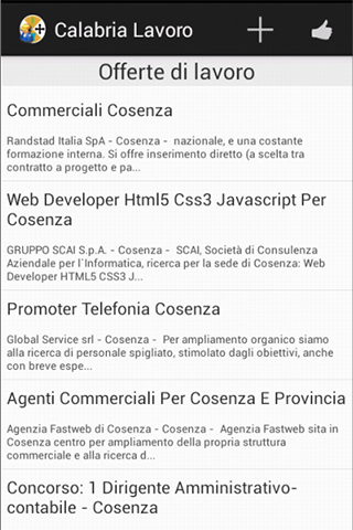 【免費商業App】Calabria Lavoro-APP點子