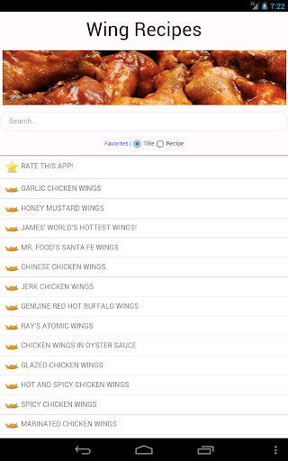 Free Chicken Wing Recipes