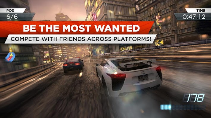 Need for Speed ​​™ Most Wanted - pantalla