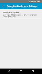 Dashclock for GroupMe poster 1