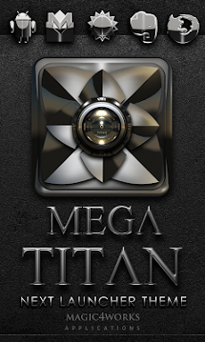 Next Launcher Theme Mega Titanのおすすめ画像5