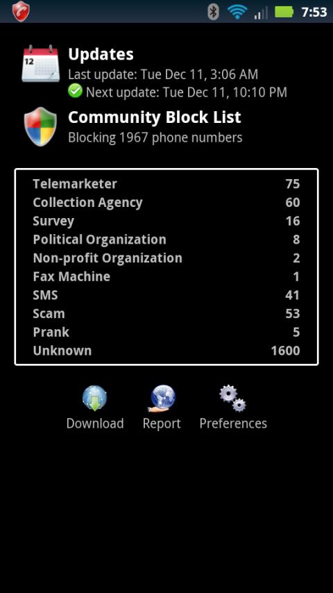 Advanced Call Blocker Pro Screen 2