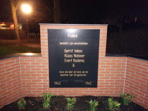 FoxHol memorial 