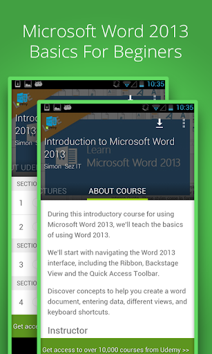 Learn Word 2013 Basic by Udemy