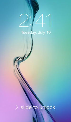 Lock Screen Galaxy S6 Theme