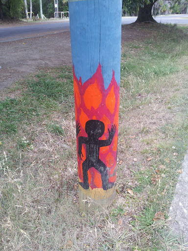 Burning Alive Mural