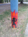 Burning Alive Mural