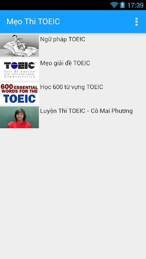 Mẹo Thi TOEIC