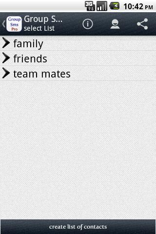 Group SMS Pro Screen 3