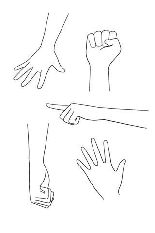 How To Draw Hands Manga