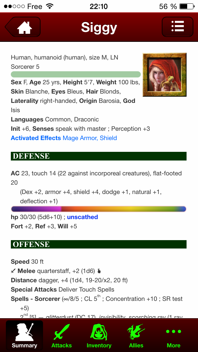 Android application My Hero! screenshort