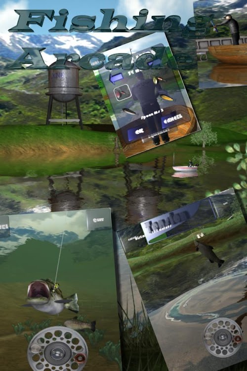 Android application Fishing Arcade screenshort