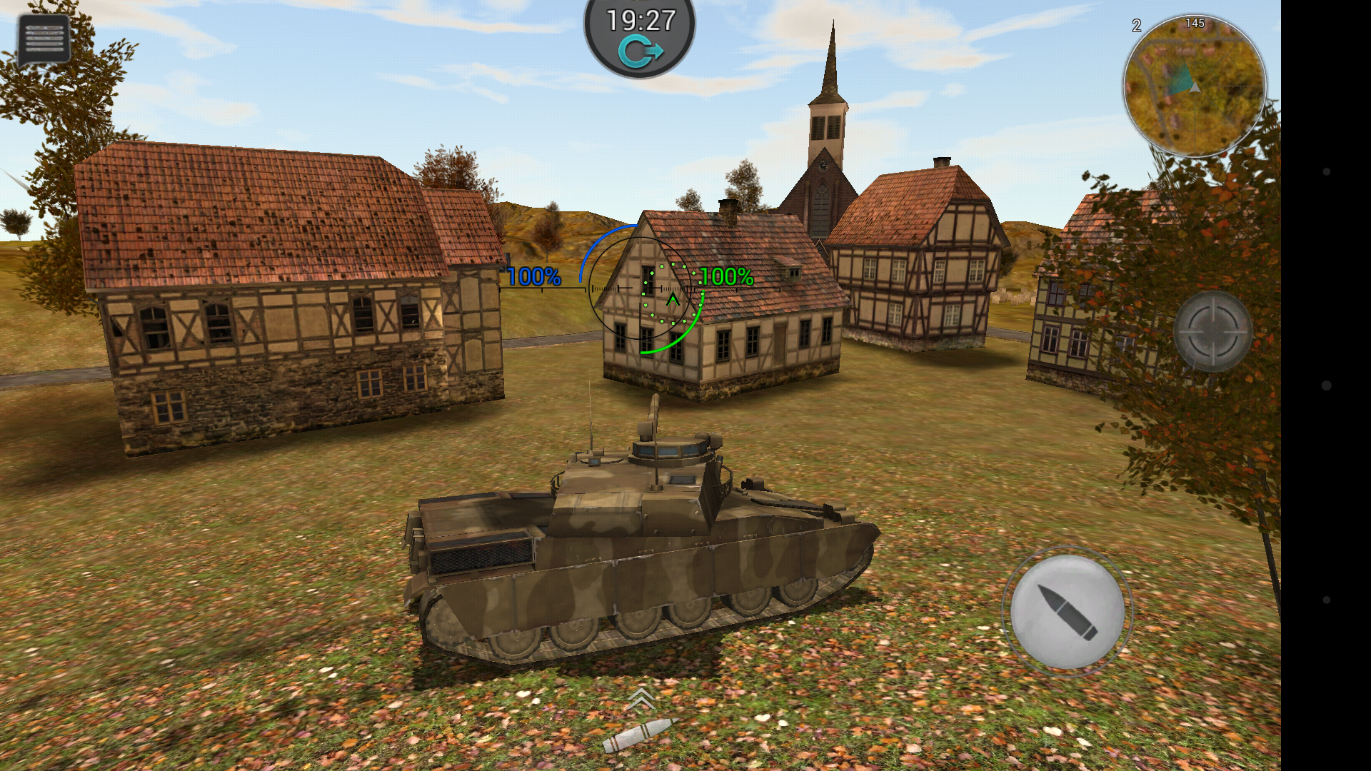 Android application Tanktastic 3D tanks screenshort