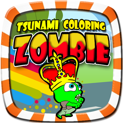 Tsunami Coloring Zombie 娛樂 App LOGO-APP開箱王