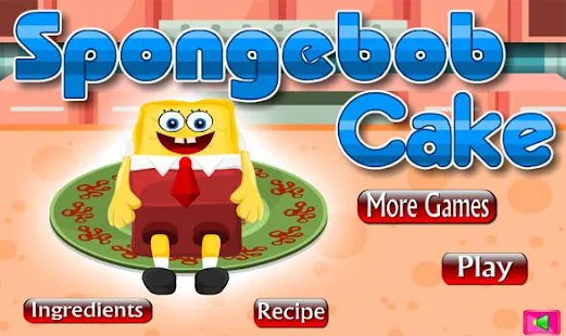 Cake Master Spongebob Cake
