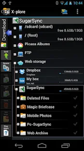X-plore File Manager - screenshot thumbnail