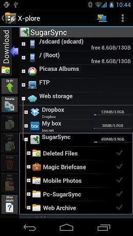 X-plore File Manager Donate 3.96.00.APK