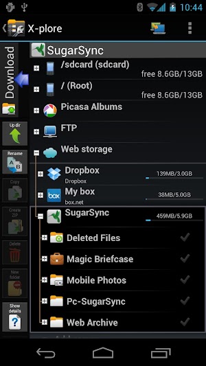 X-plore File Manager Donate 4.00.06.APK