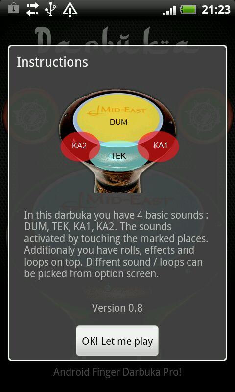 Finger Darbuka Pro Screen 2