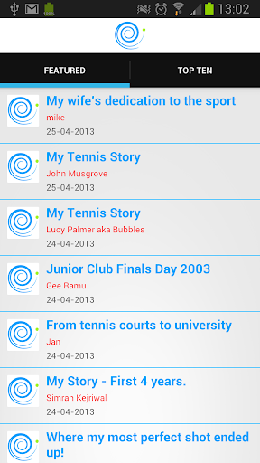 Your Tennis Story