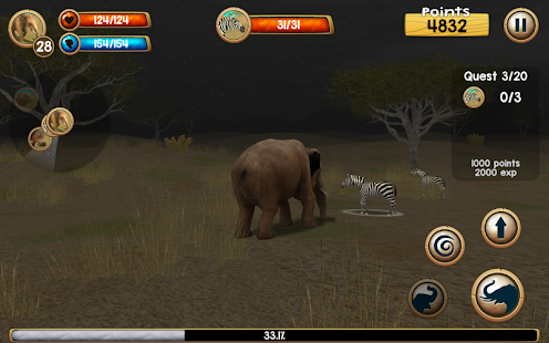 Wild Elephant Sim 3D(圖5)-速報App