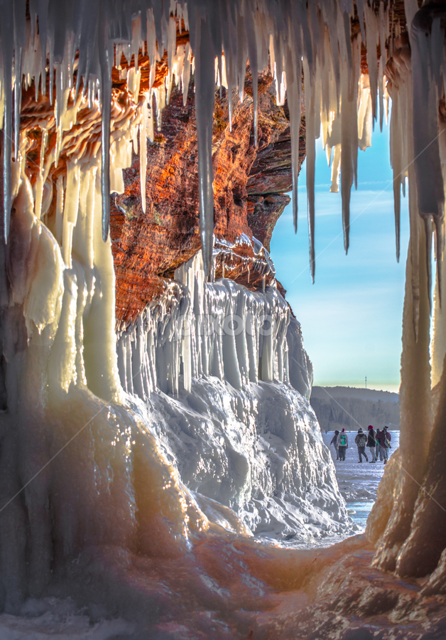 An Ice Cave Entrance by Gary Hanson - Nature Up Close Other Natural Objects