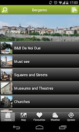 Bergamo city guide poster 2