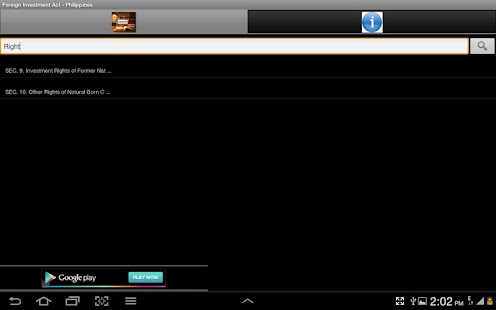 Lastest Foreign Inv. Act Philippines APK