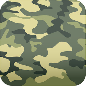 military pattern wallpaper logo
