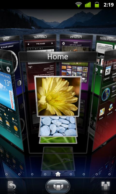 Android application SPB Shell 3D screenshort