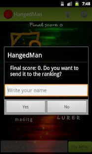 HangedMan - náhled