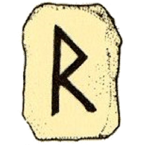 Future in Runes. Professional logo