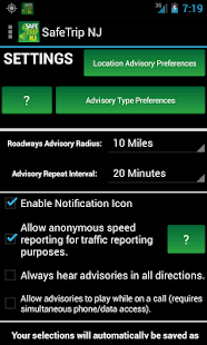 SafeTrip NJ Screenshots 1