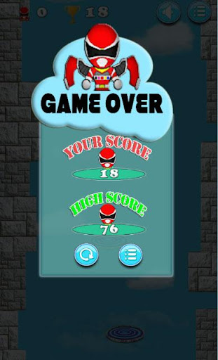 【免費動作App】Flying red rangers jump game-APP點子