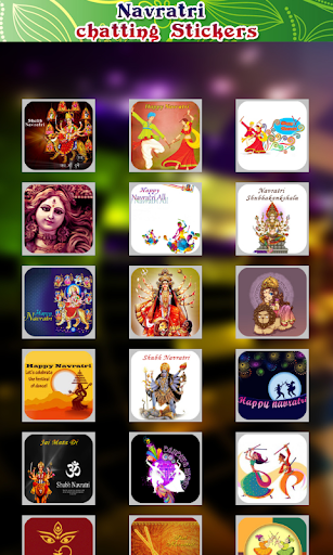 Navratri Chating Stickers