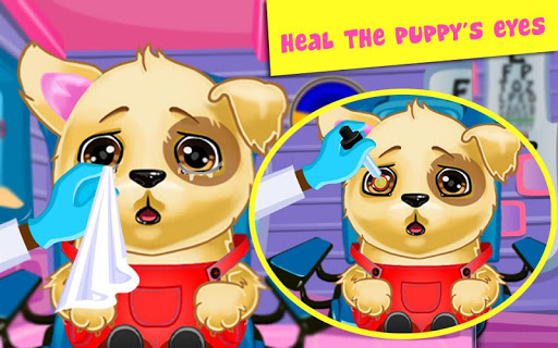 Doctor Game: Puppy Eye Care