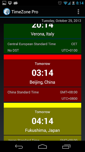 【免費工具App】TimeZone Pro-APP點子
