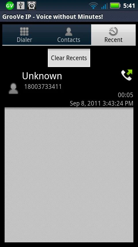 GrooVe IP - Free Calls - screenshot