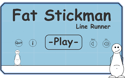 Fat Stickman : Line Runner
