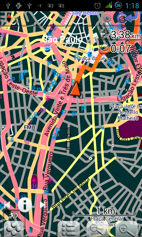 Map of Brazil Screen 3