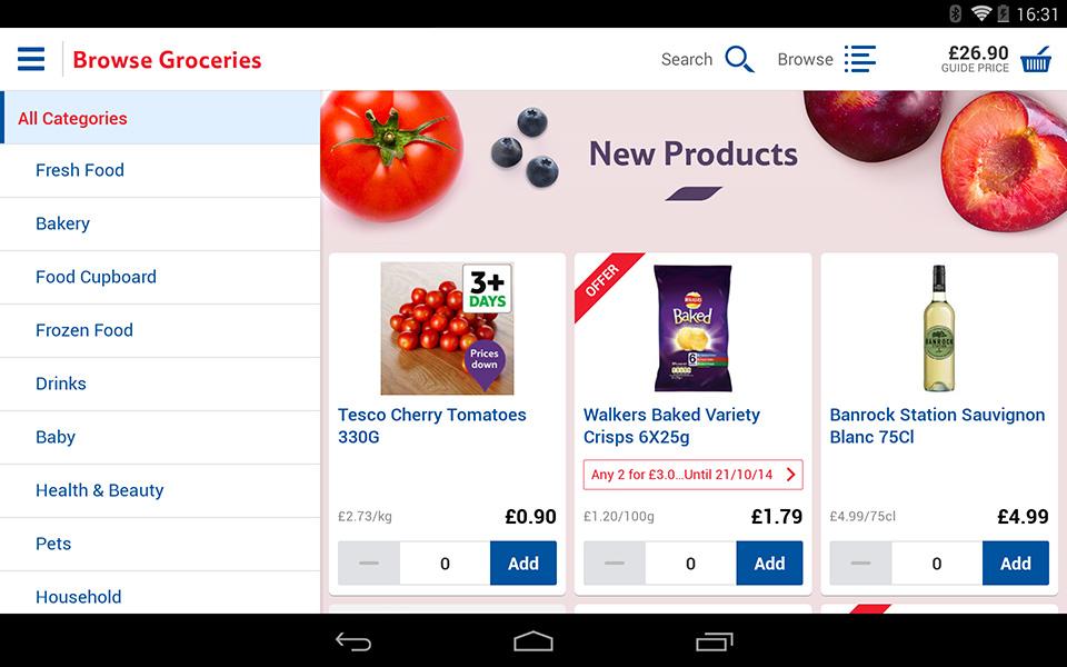  Tesco  Groceries Shop  Online  Android Apps on Google Play