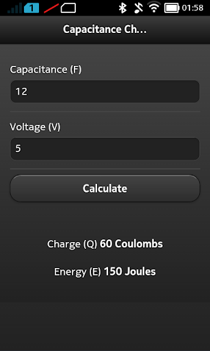 Capacitance Charge