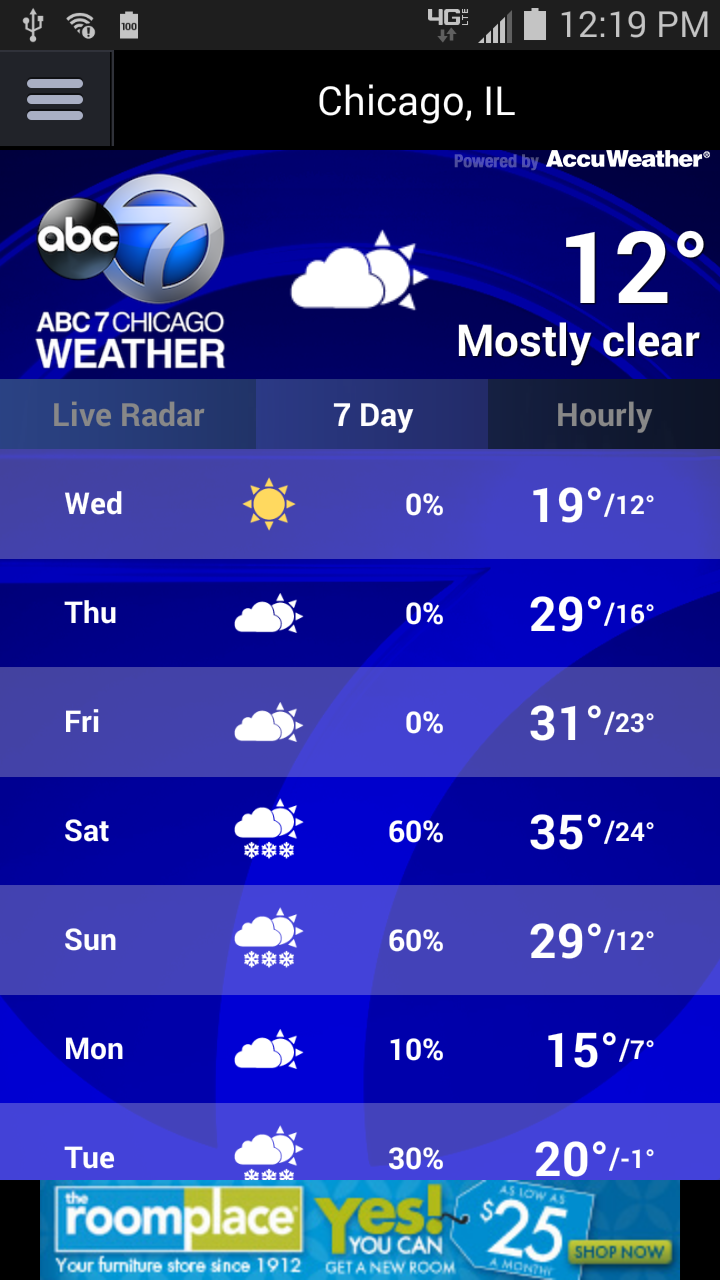 ABC7 Chicago Weather Screen 3
