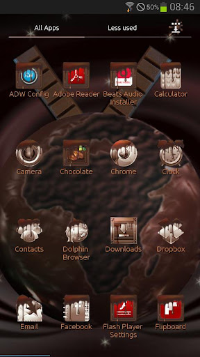 免費下載個人化APP|ADWTheme Chocolate app開箱文|APP開箱王