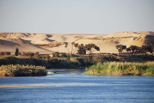 Nile-Egypt - Views along the River Nile.