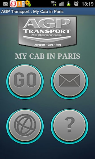 AGP Transport: MY CAB IN PARIS
