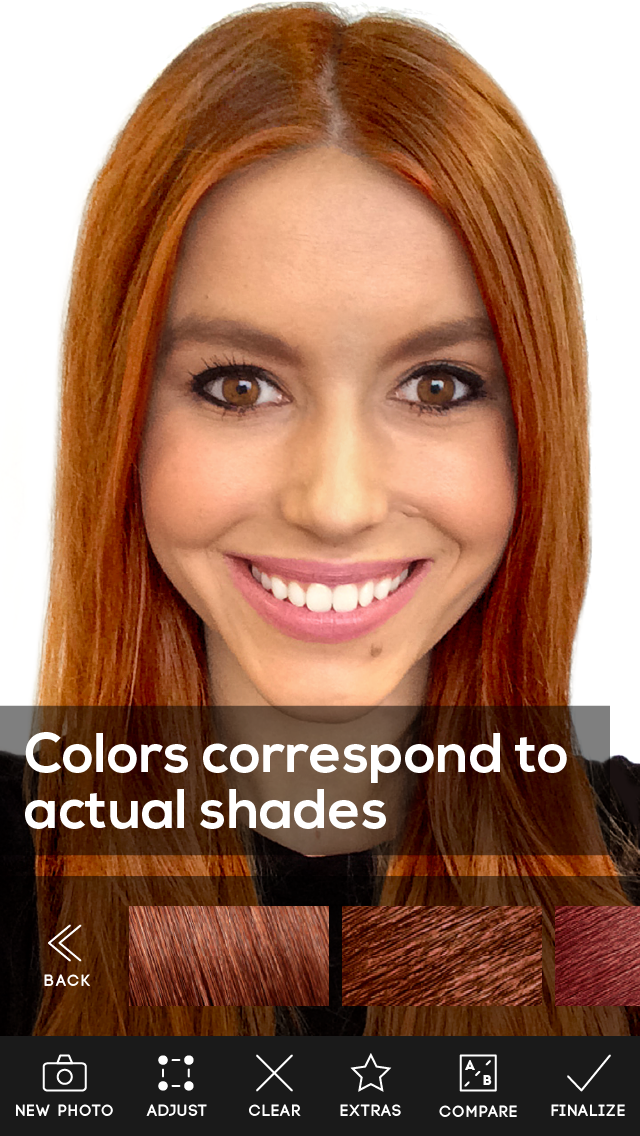 Hair Color Studio Screen 3