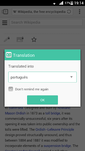 Translation for Next Browser